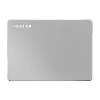 【TOSHIBA 東芝】Canvio Flex 2TB 2.5吋外接式硬碟(適用Mac .Win /Type-C傳輸線/銀)