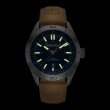 【Timberland】天柏嵐 HILLSBORO系列 拓荒者腕錶 皮帶-藍/小麥黃43mm(TDWGB0041402)