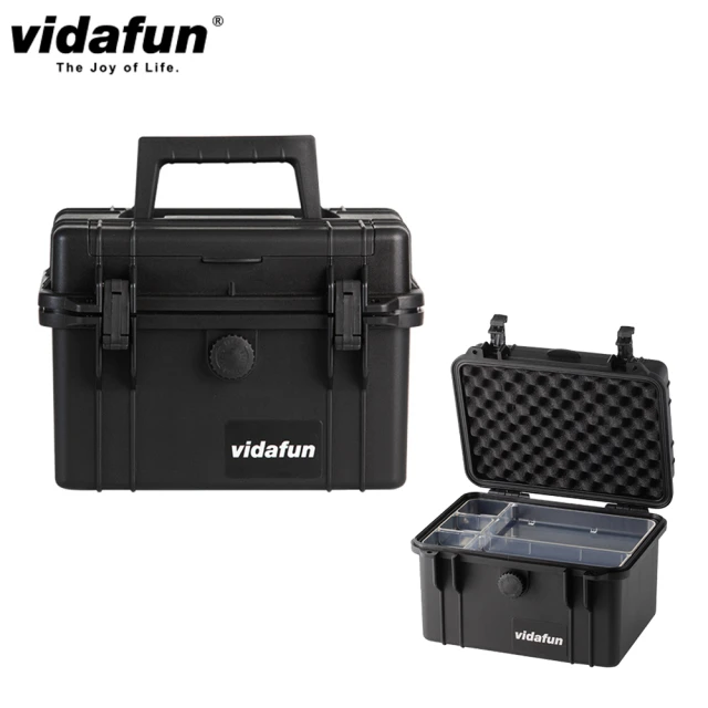 【Vidafun】V11 防水耐撞提把收納氣密箱 收納工具箱