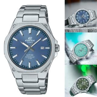 【CASIO 卡西歐】EDIFICE 八角錶圈 輕薄 男錶 手錶(EFR-S108D-2AV.EFR-S108D-2BV.EFR-S108D-3AV)