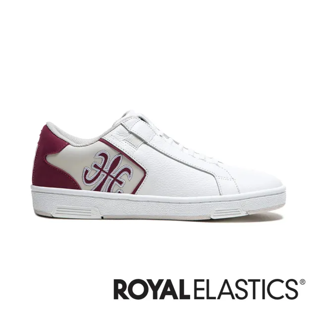 【ROYAL Elastics】ADELAIDE 真皮時尚休閒鞋 女鞋(白紅)