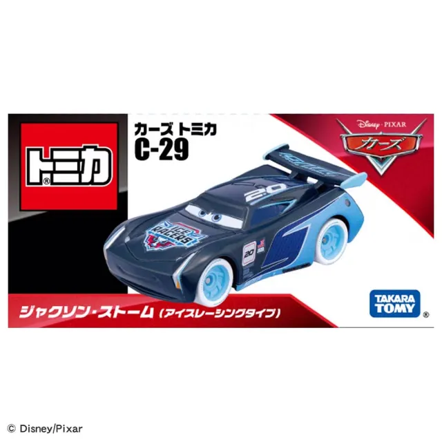 【TOMICA】CARS 汽車總動員 C-29 風暴傑森 冰上賽車版(小汽車)