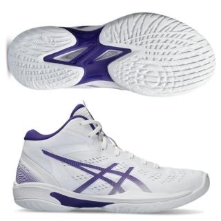 【asics 亞瑟士】GELHOOP V16 男款 一般楦 籃球鞋(1063A078-102 白紫 亞瑟膠)