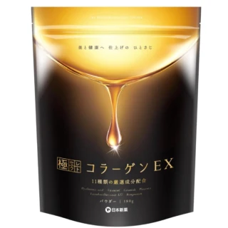 【日本新藥】Kiwami 11種美容成分 玻尿酸 魚膠原蛋白粉EX(180g/包 膠原蛋白)