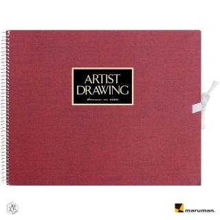 【MARUMAN】藝術家F2素描本 2入 紅藍(原廠正貨)