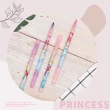 【收納王妃】Disney 迪士尼 公主系列 彩虹筆 彩色筆 繪筆(4入組 精美圖樣)