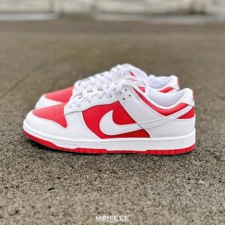 【NIKE 耐吉】Nike Dunk Low University Red 反轉 白紅(DD1391-600)