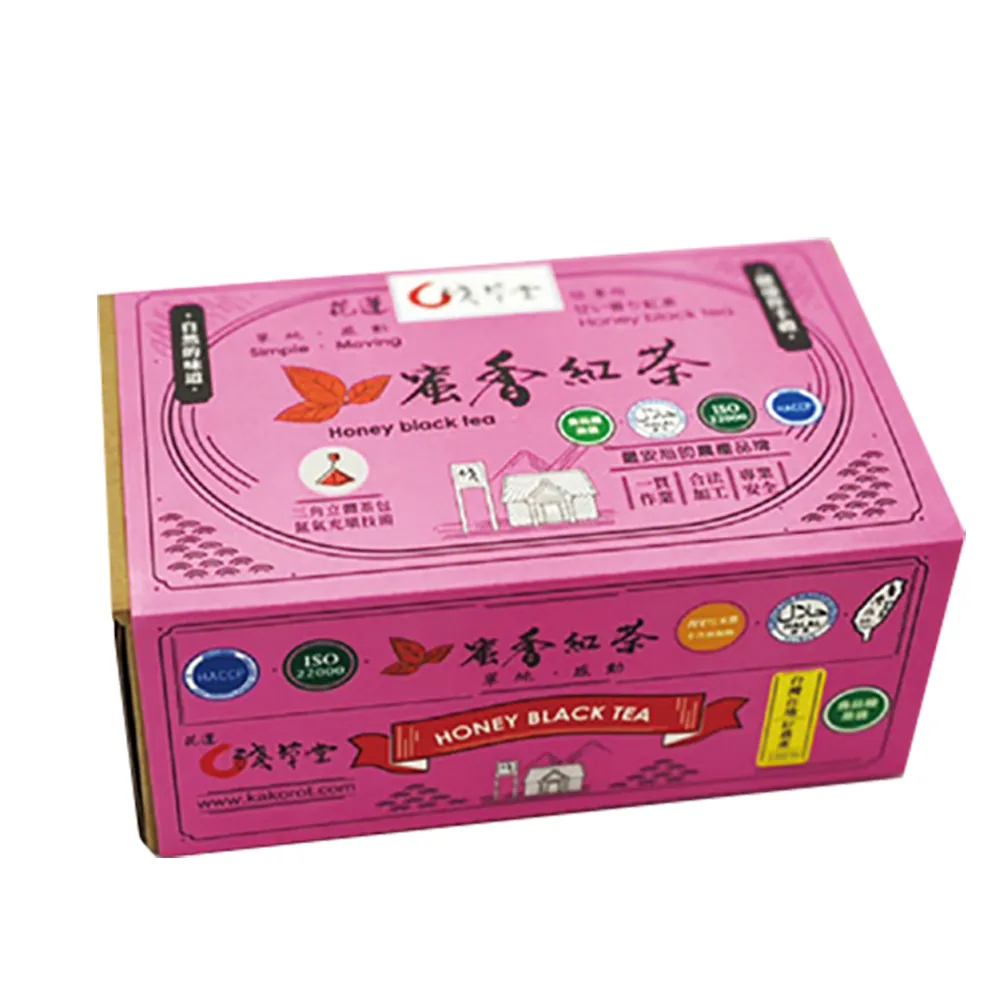 【花蓮壽豐】淺草堂 蜜香紅茶X1盒(3.5gX12入/盒)
