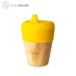 【eco rascals】竹製水杯(黃)