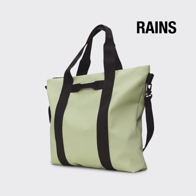 【RAINS官方直營】Tote Bag 經典防水休閒托特包(Earth 地球綠)