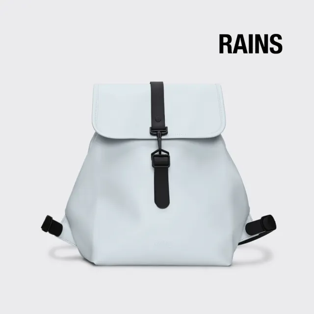 【RAINS官方直營】Bucket Backpack 防水水桶後背包(Wind 和風藍)