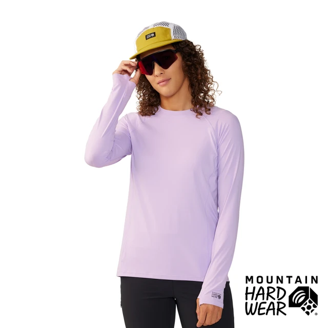 Mountain Hardwear Crater Lake Long Sleeve Crew Women 防曬長袖排汗衣 女款 紫藤 #1982721