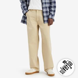 【LEVIS 官方旗艦】SILVERTAB 銀標系列 男款 BAGGYCARPENTER寬鬆工作褲 熱賣單品 A7489-0002