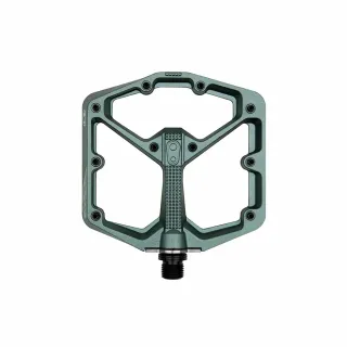 【Crankbrothers】STAMP 7 TOPO EDITION 平板踏板 - 大 綠色(B5CB-ST7-CCLRGN)