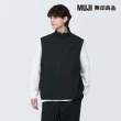 【MUJI 無印良品】MUJI Labo不易燃背心(黑色)