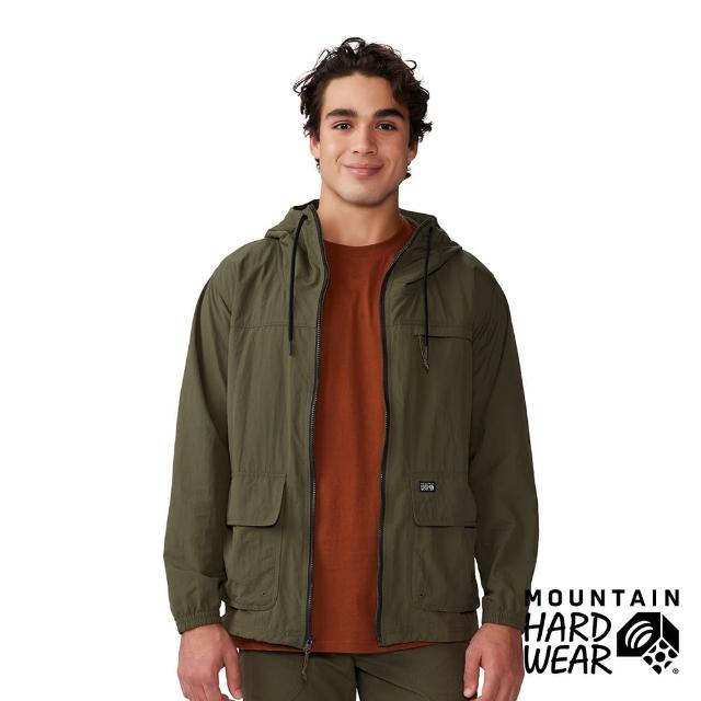 【Mountain Hardwear】STRYDER FULL ZIP 防曬防潑水探險連帽外套 深松綠 男款 #2067981