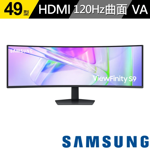 【SAMSUNG 三星】S49C950UAC 49型 VA 5K 1000R 曲面電競螢幕(HDR400/5ms)