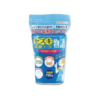 【日本Novopin】倍半碳酸鈉廚房爐具機油強力去油去污粉700g/ 藍袋(清潔力完勝小蘇打粉)