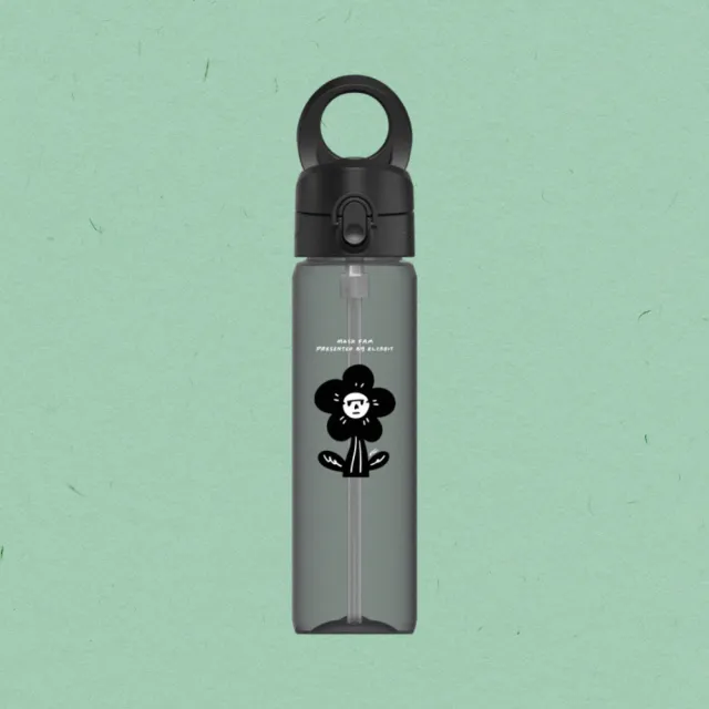 【RHINOSHIELD 犀牛盾】AquaStand磁吸水壺-Tritan輕量瓶800ml 附吸管 MagSafe兼容手機支架水壺(Abei系列)