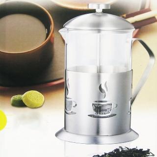 【妙管家】妙管家特級不鏽鋼沖茶器-1.1LX1支+送繽紛玻璃杯-450mlX1支(沖茶器)