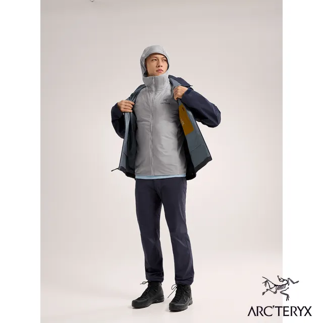【Arcteryx 始祖鳥官方直營】男 Atom 化纖外套(沉靜灰)