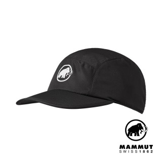 【Mammut 長毛象】Aenergy Light Cap 輕量遮陽鴨舌帽 黑色 #1191-01321