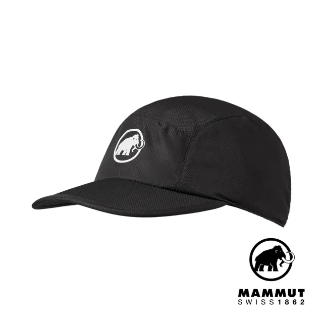 【Mammut 長毛象官方直營】Aenergy Light Cap 輕量遮陽鴨舌帽 黑色 #1191-01321