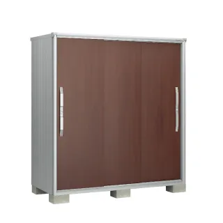 【YODOKO 優多儲物系統】ESF-1607A 可可木色(日本原裝 戶外 儲物櫃 收納櫃 衣櫥)