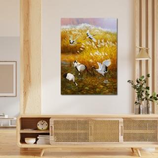 【御畫房】秋意濃 國家一級畫師手繪油畫60×90cm(VF-103)