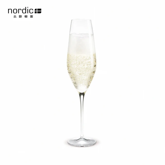 【北歐櫥窗】Holmegaard Cabernet 曲線 香檳杯(29cl)