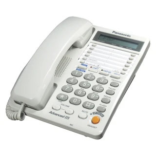 【Panasonic 國際牌】雙外線有線電話KX-T2378(白色)