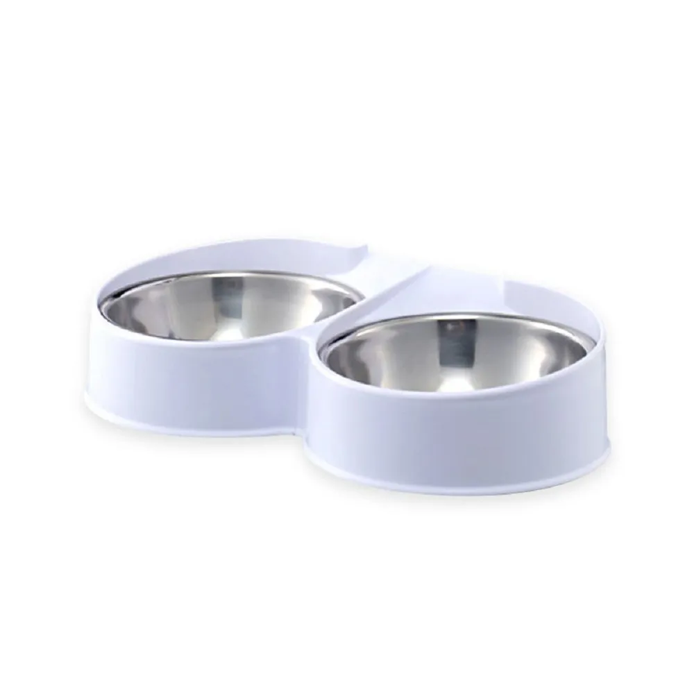【u-ta】配件-FL9寵物餵食機專用碗(不鏽鋼雙碗)