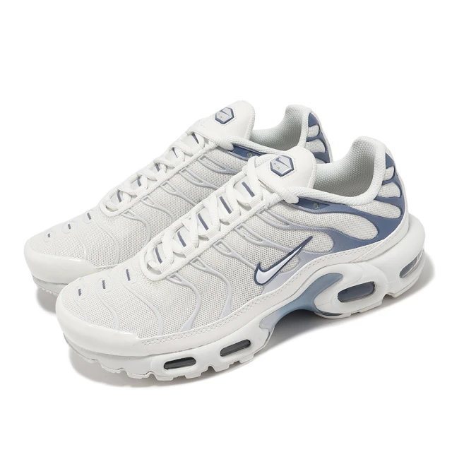 NIKE 耐吉NIKE 耐吉 休閒鞋 Wmns Air Max Plus 女鞋 白 藍 漸層 復古 運動鞋(DZ3671-104)