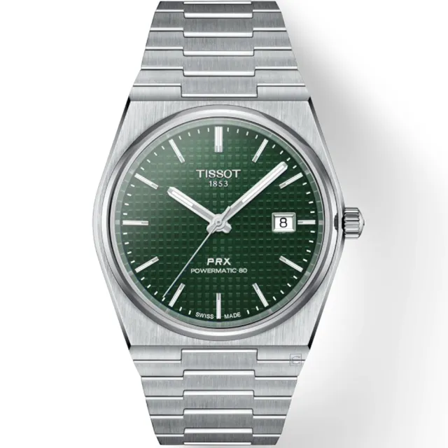 【TISSOT 天梭】PRX 機械錶(T1374071104100.T1374071105100.T1374071109100)