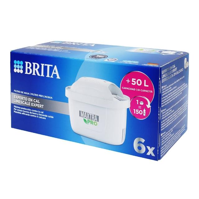 【BRITA】歐洲製 BRITA MAXTRA Pro LIMESCALE EXPER 去水垢濾芯6入 MAXTRA濾水壺適用(原裝平輸)