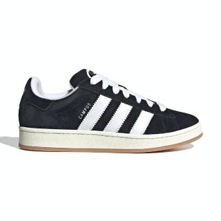 【adidas 愛迪達】CAMPUS 00S 男鞋 女鞋 黑白色 麂皮 經典 休閒鞋 HQ8708