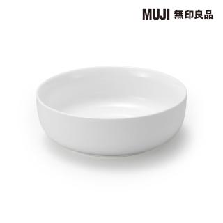 【MUJI 無印良品】日常食器/缽/中/白 約直徑16.5cm