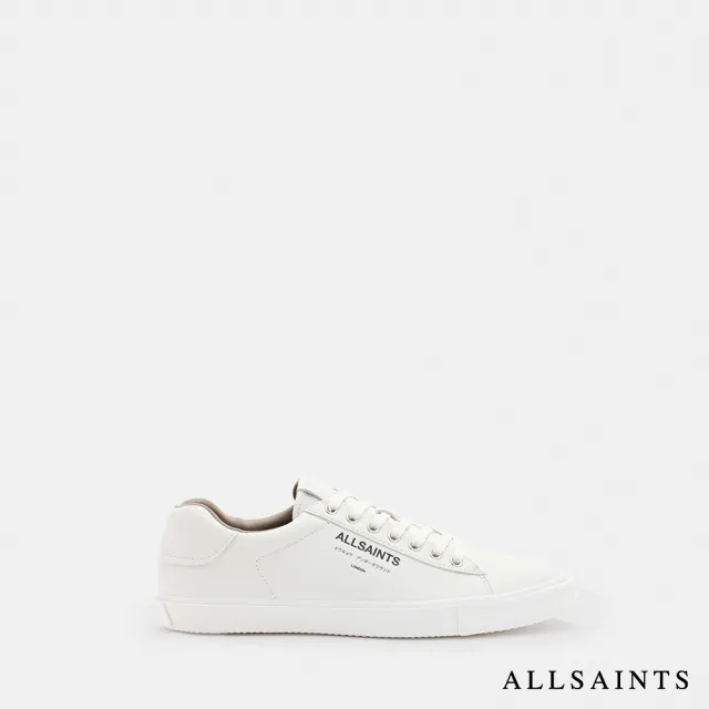 【ALLSAINTS】UNDERGROUND 低筒牛皮LOGO休閒鞋 M058FB