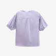 【Arnold Palmer 雨傘】女裝-亨利領公主袖襯衫(淡紫色)