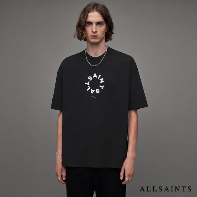 【ALLSAINTS】TIERRA 純棉寬鬆LOGO短袖T恤 M072PB(舒適版型)