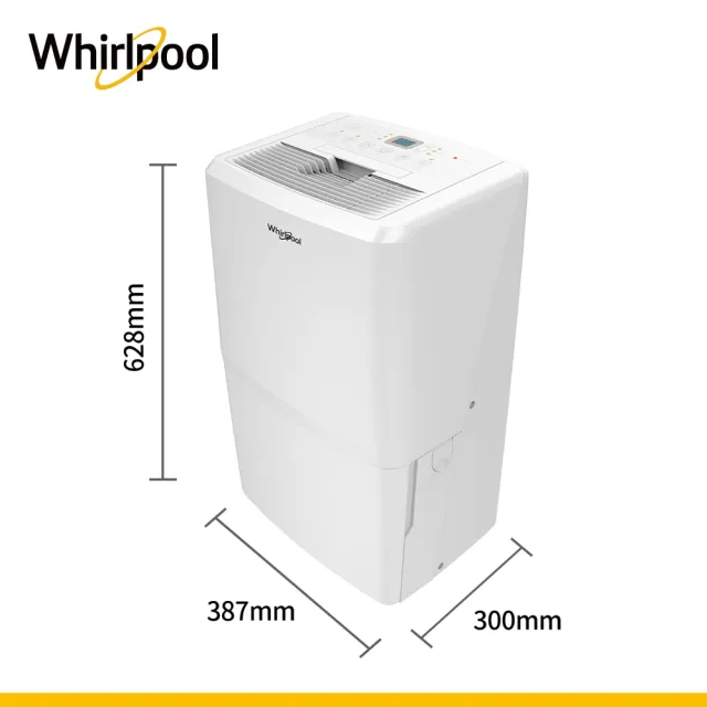 【Whirlpool 惠而浦】二級能效32公升節能除濕機(WDEE70AW)