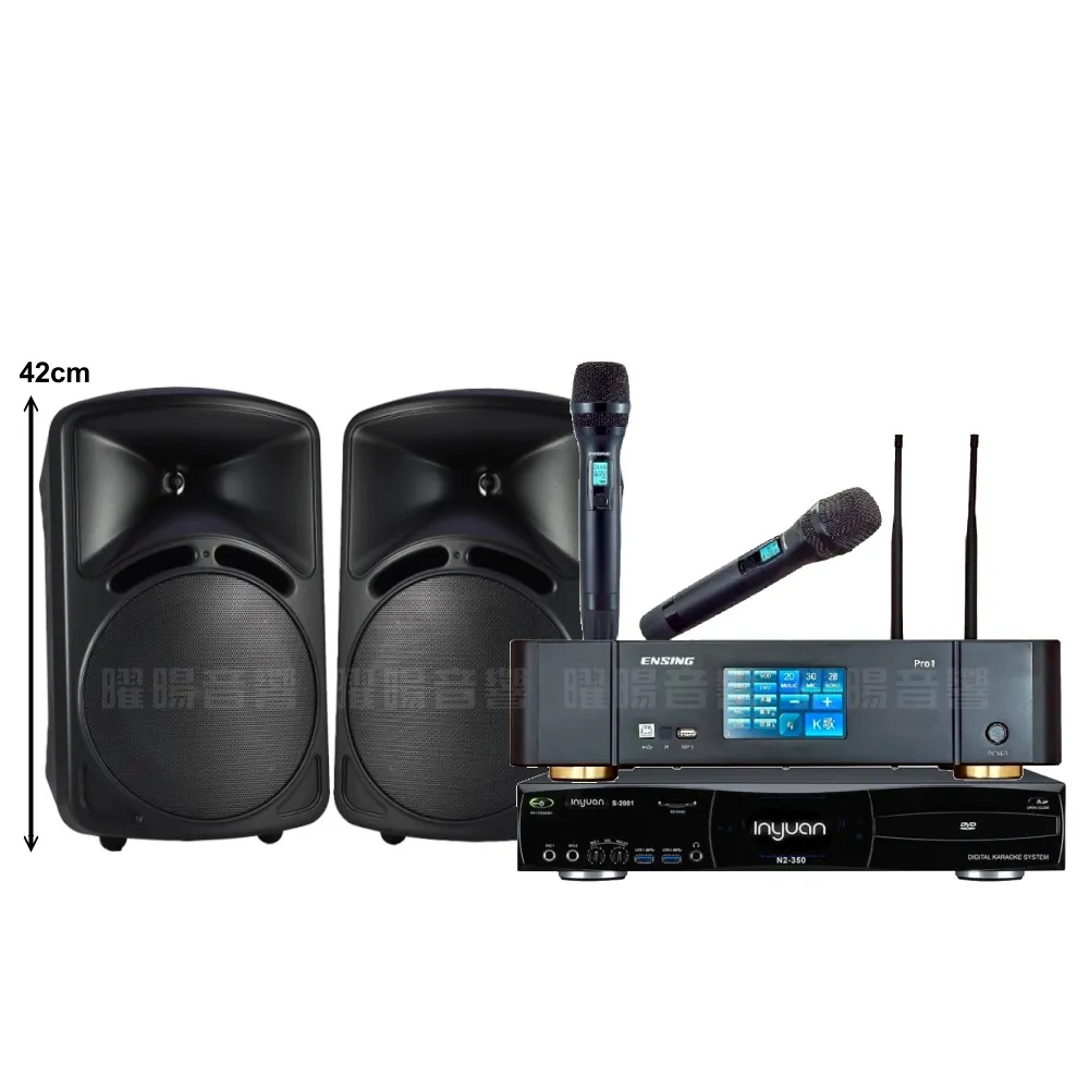 【音圓】N2-350+ENSING Pro1含無線麥克風+DECO ART ID-108(贈12項超值好禮)