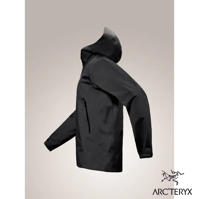 【Arcteryx 始祖鳥官方直營】男 Beta 防水外套(黑)