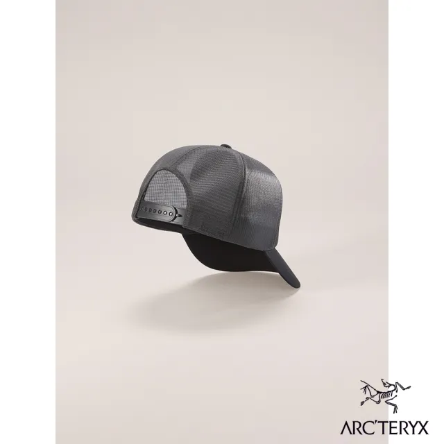 【Arcteryx 始祖鳥】Bird Word 棒球網帽(黑/墨灰)
