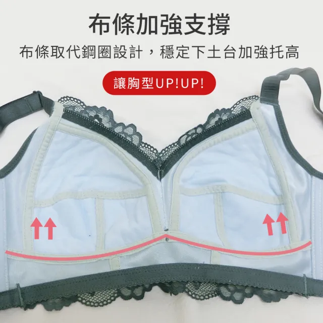 【尚芭蒂】現貨出清 3套組 C-E大尺碼三片式包覆剪裁輕薄集中包覆內衣
