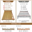 【IHouse】日式實木 雙大6尺燈光床台/收納床架(3段高度可調)