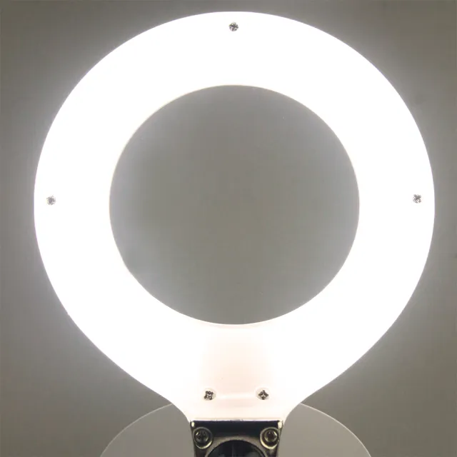 【Hamlet】福利品 3x/8D/100mm 書桌型薄型LED檯燈非球面放大鏡(E062-A8D)