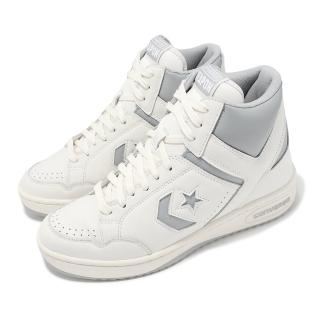 【CONVERSE】休閒鞋 Weapon HI 男鞋 女鞋 復古米白色 CX 緩衝 高筒 情侶鞋(A04397C)