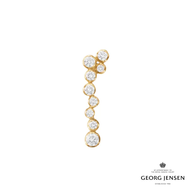 【Georg Jensen 喬治傑生】GEORG JENSEN SIGNATURE DIAMONDS 耳環(18K黃金 鑽石 耳環)