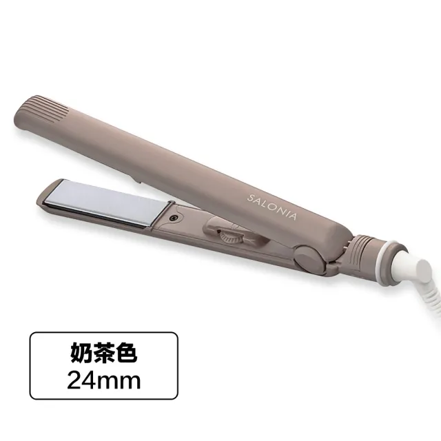 SALONIA】直捲兩用負離子造型夾24mm 15mm SL-004(多色可選/一年保固